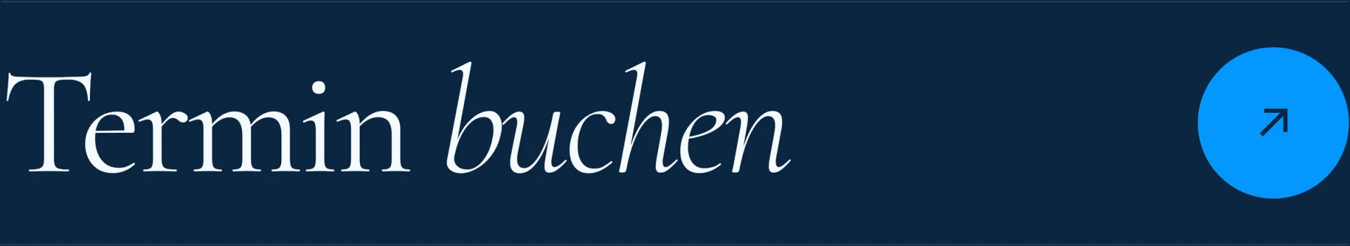 Großer Termin-buchen-Abschluss im Footer