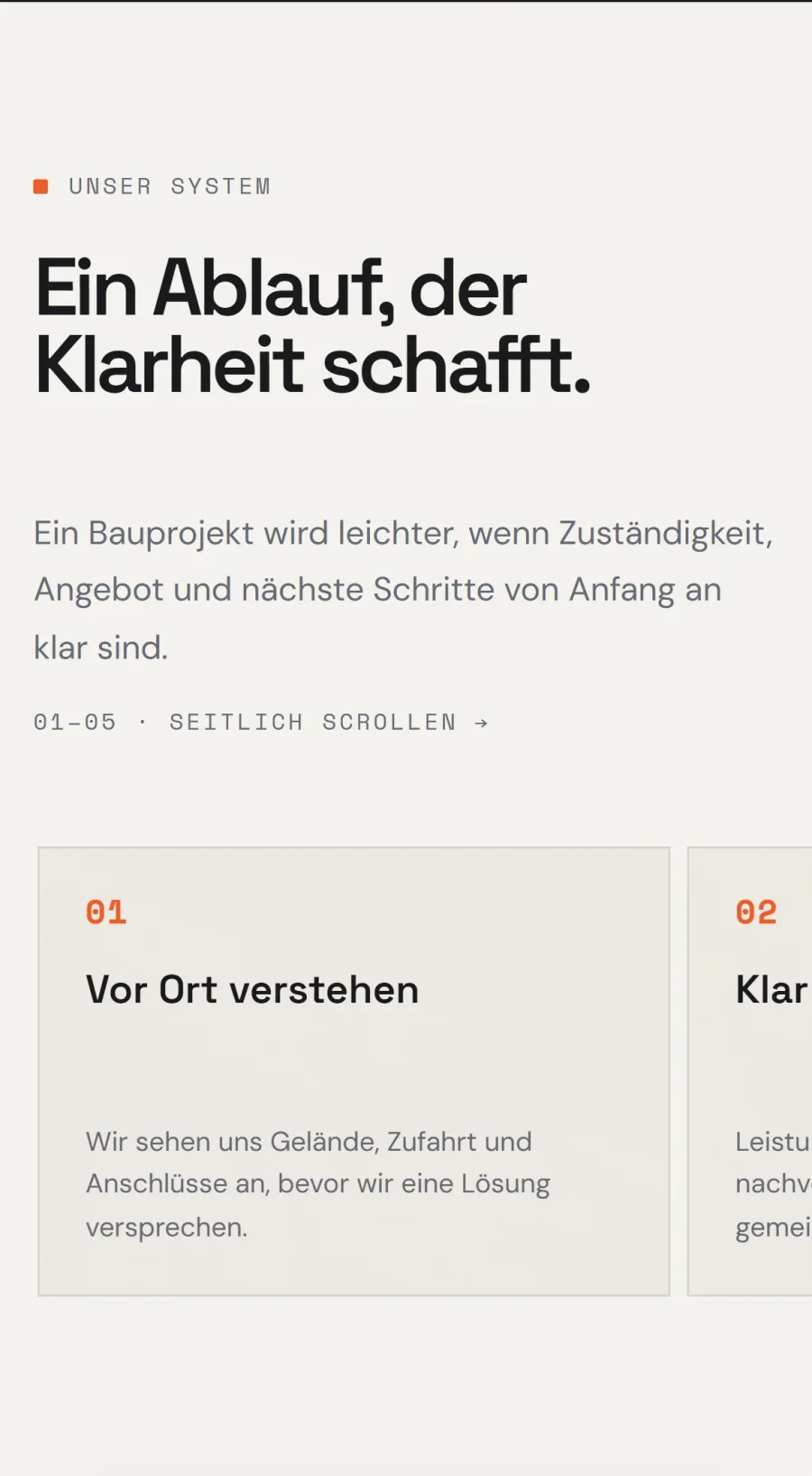 Mobile Ansicht: Ablauf